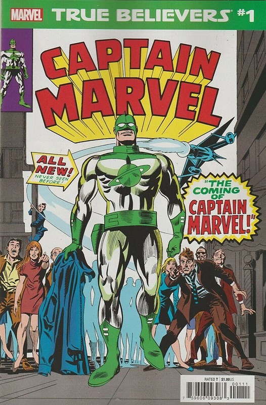 TRUE BELIEVERS: CAPTAIN MAR-VELL #1