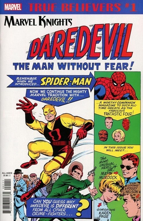 TRUE BELIEVERS: DAREDEVIL #1