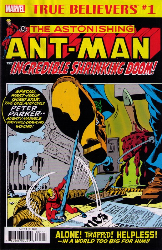 TRUE BELIEVERS: SCOTT LANG, THE ASTONISHING ANT-MAN #1