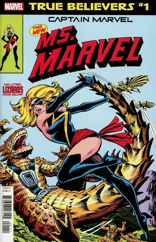 TRUE BELIEVERS: CAPTAIN MARVEL -- THE NEW MS. MARVEL #1