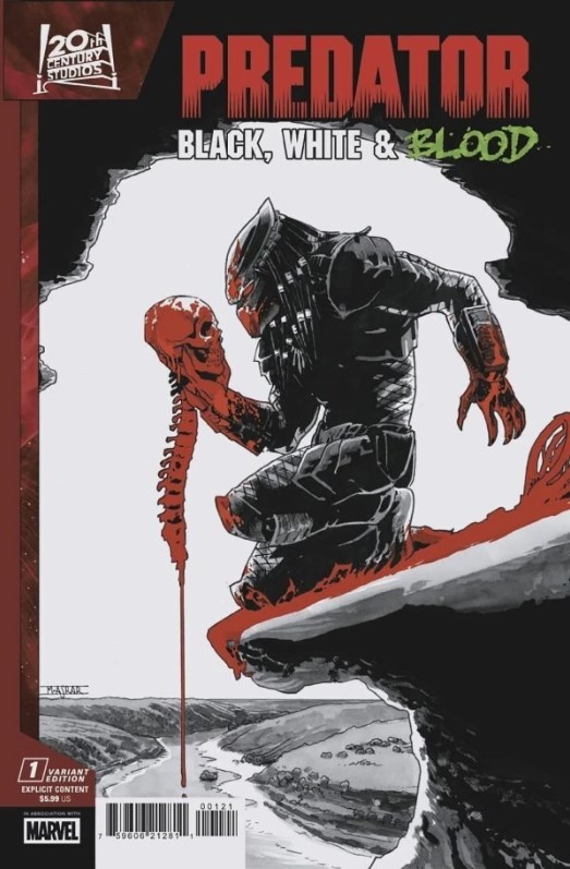 PREDATOR: BLACK, WHITE & BLOOD #1B