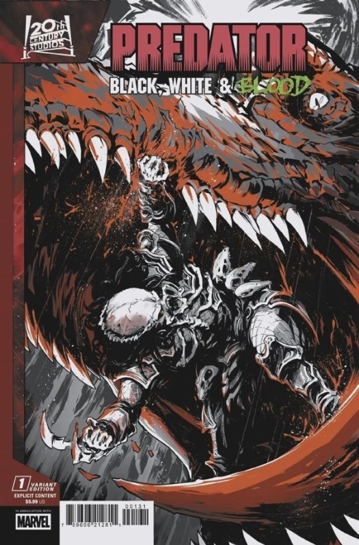 PREDATOR: BLACK, WHITE & BLOOD #1C