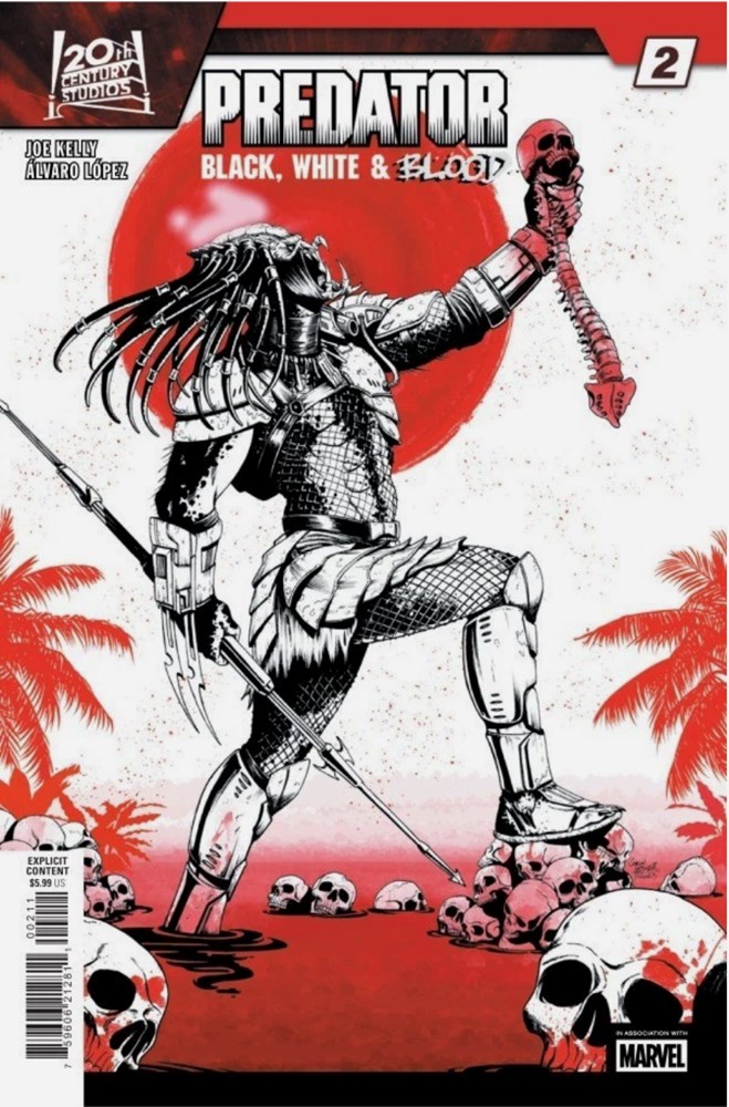 PREDATOR: BLACK, WHITE & BLOOD #2