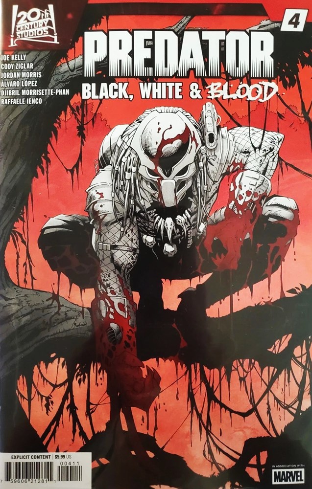 PREDATOR: BLACK, WHITE & BLOOD #4