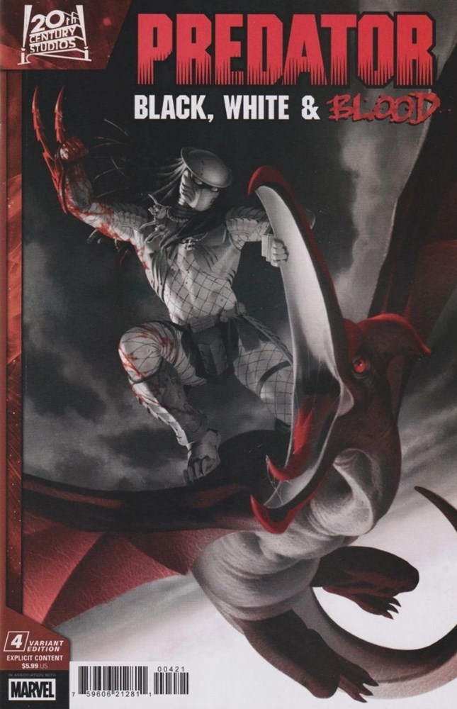 PREDATOR: BLACK, WHITE & BLOOD #4B