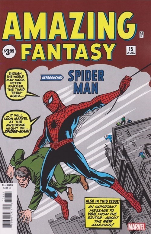 AMAZING FANTASY: FACSIMILE EDITION #15