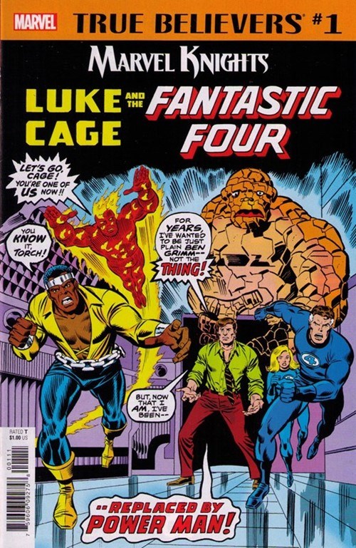 TRUE BELIEVERS: MARVEL KNIGHTS 20TH ANNIVERSARY -- LUKE CAGE & THE FANTASTIC FOUR #1