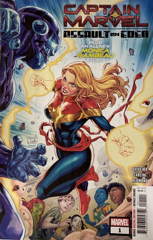 CAPTAIN MARVEL ASSAULT ON EDEN #1