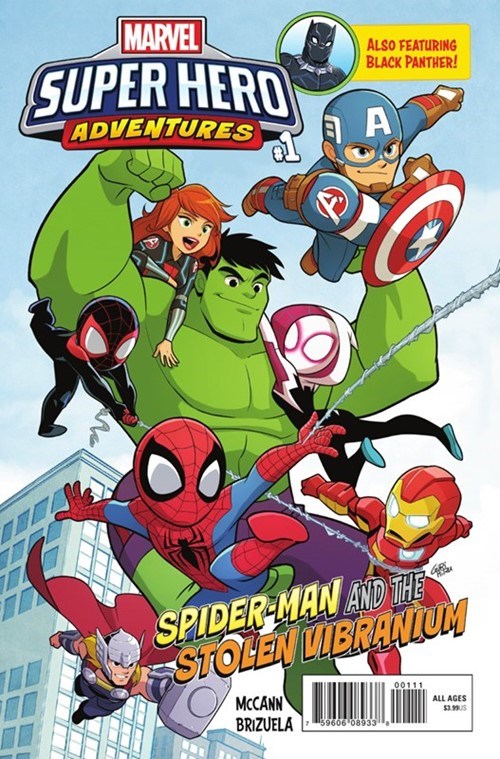 MARVEL SUPER HERO ADVENTURES: SPIDER-MAN AND THE STOLEN VIBRANIUM #1