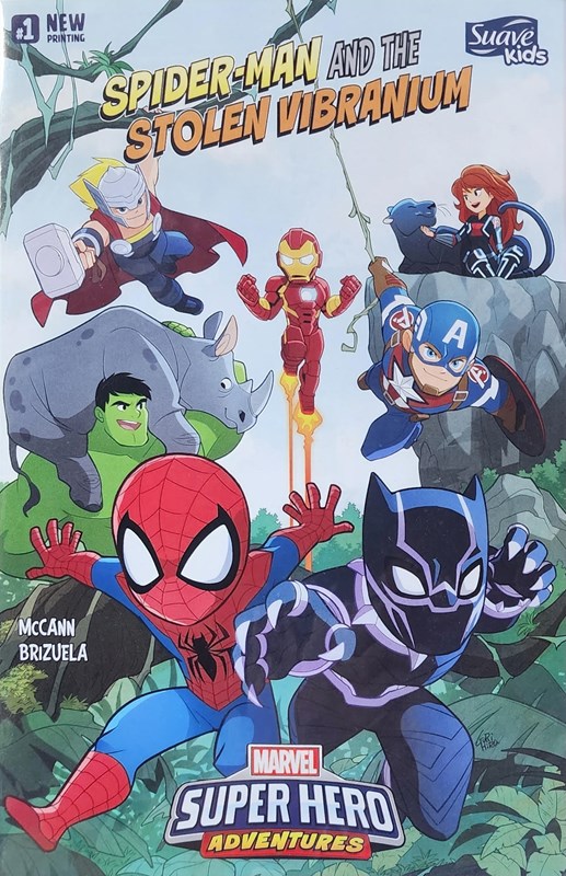 MARVEL SUPER HERO ADVENTURES: SPIDER-MAN AND THE STOLEN VIBRANIUM #1-SDCC