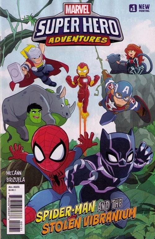MARVEL SUPER HERO ADVENTURES: SPIDER-MAN AND THE STOLEN VIBRANIUM #1-2nd