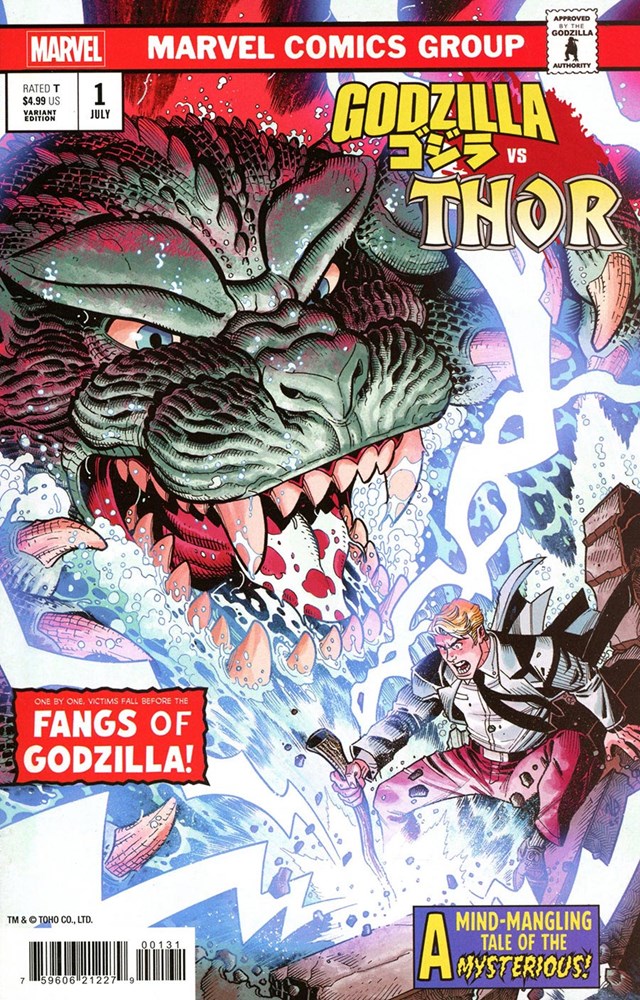 Godzilla Vs. Thor #1C