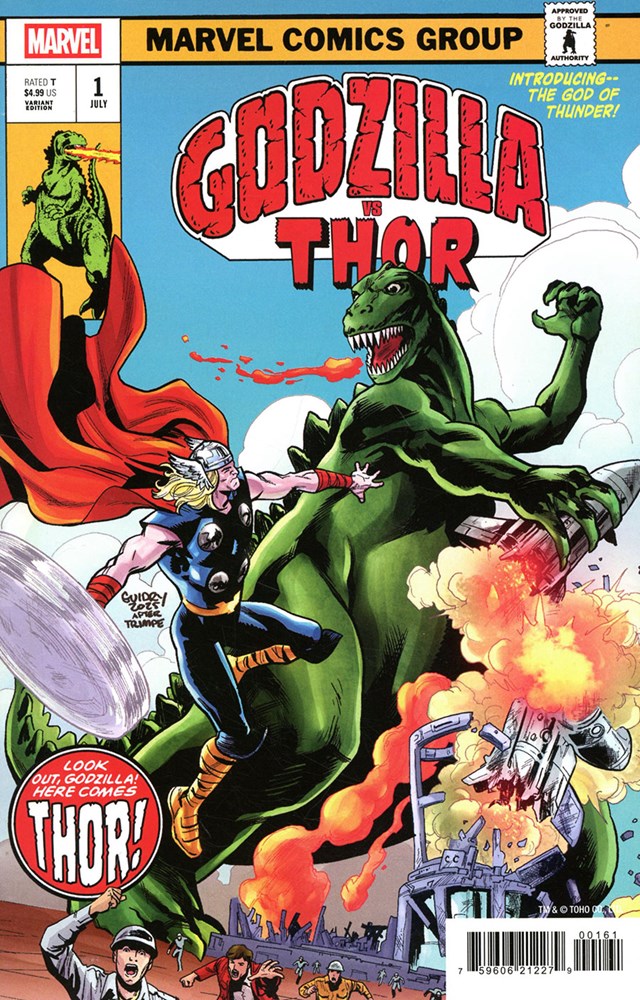 Godzilla Vs. Thor #1F