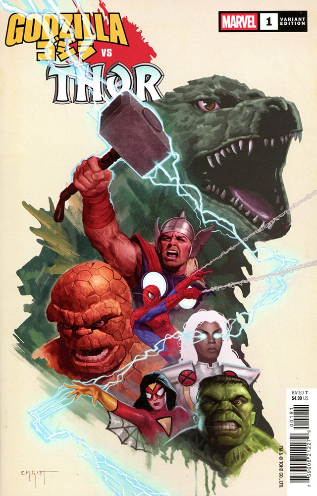 Godzilla Vs. Thor #1H
