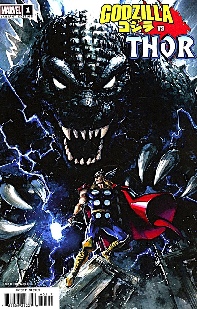 Godzilla Vs. Thor #1-RI