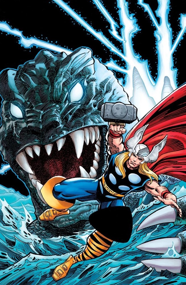 Godzilla Vs. Thor #1-RI-B