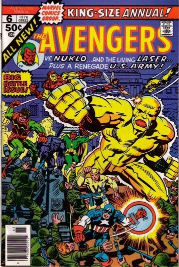 THE AVENGERS ANNUAL #6
