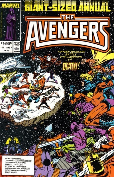THE AVENGERS ANNUAL #16