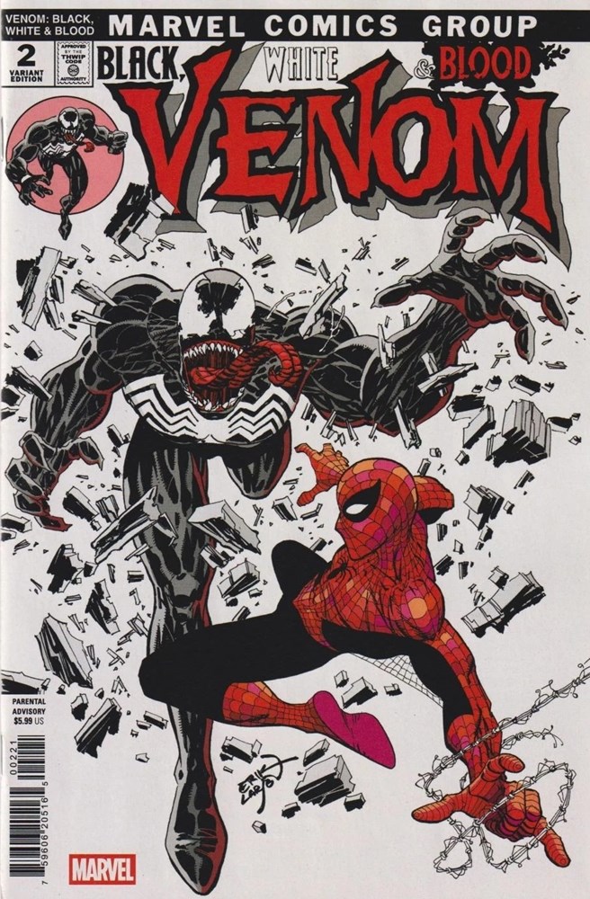 Venom: Black, White & Blood #2B