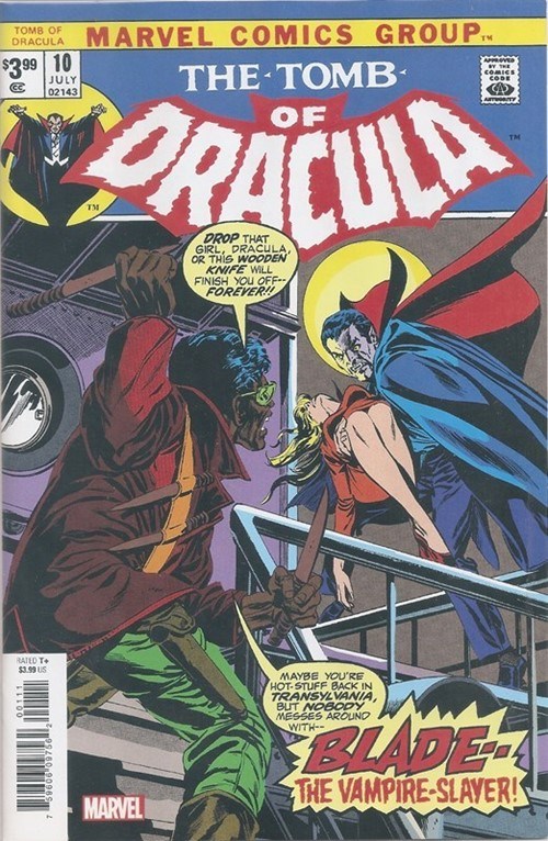 TOMB OF DRACULA: FACSIMILE EDITION #10