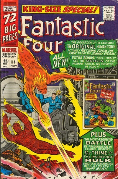 THE FANTASTIC FOUR ANNUAL #4