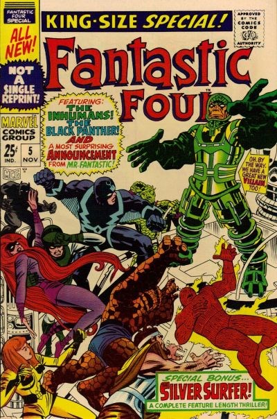 THE FANTASTIC FOUR ANNUAL #5