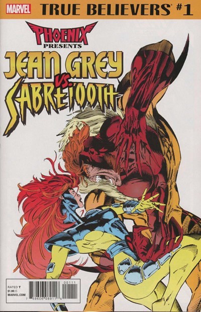TRUE BELIEVERS: PHOENIX PRESENTS JEAN GREY VS. SABRETOOTH #1