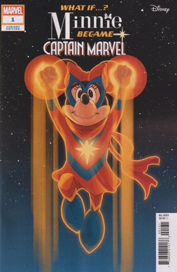 MARVEL & DISNEY: WHAT IF...? MINNIE BECAME CAPTAIN MARVEL #1C