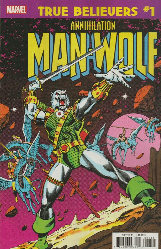 TRUE BELIEVERS: ANNIHILIATION -- MAN-WOLF IN SPACE #1