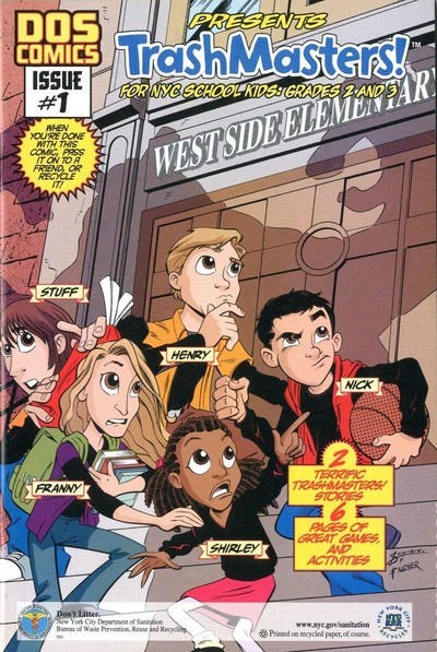 DOS COMICS PRESENTS TRASHMASTERS! #1