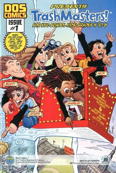 DOS COMICS PRESENTS TRASHMASTERS! #1B