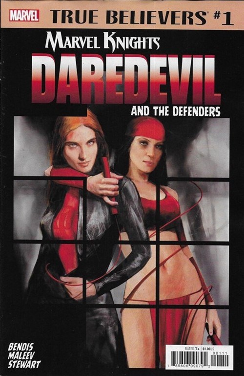 TRUE BELIEVERS: MARVEL KNIGHTS 20TH ANNIVERSARY -- DAREDEVIL AND THE DEFENDERS #1