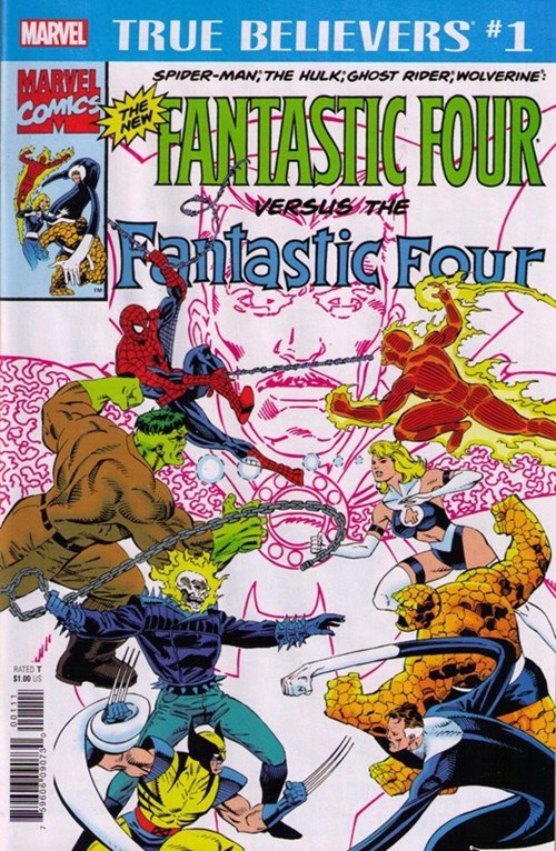 TRUE BELIEVERS: FANTASTIC FOUR VS. THE NEW FANTASTIC FOUR #1