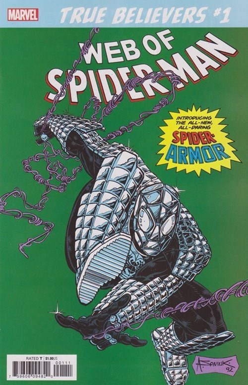 TRUE BELIEVERS: SPIDER-MAN -- SPIDER-ARMOR #1