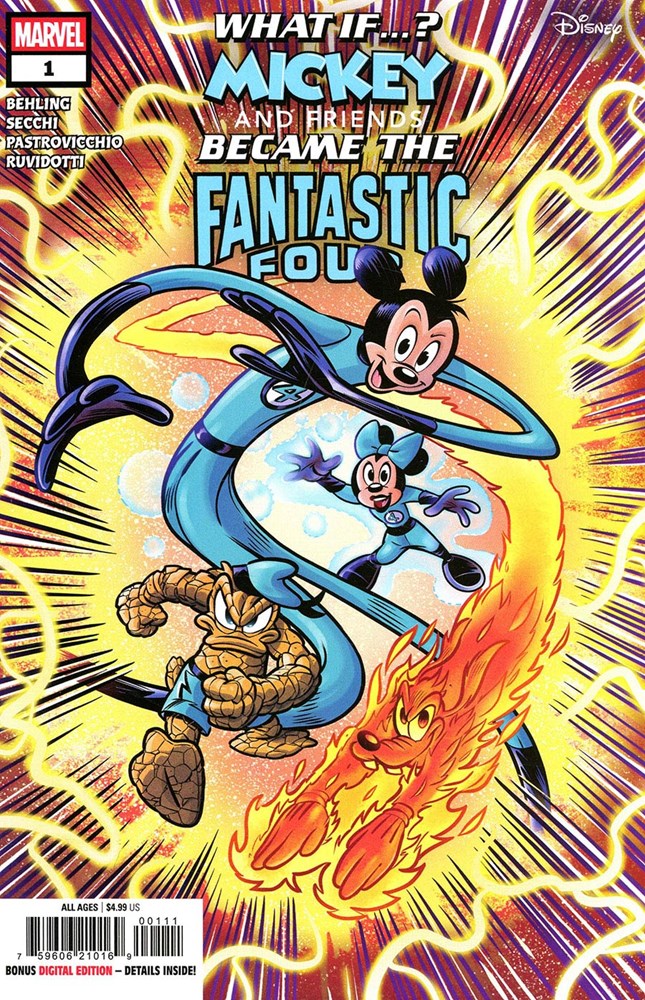 Marvel & Disney: What If...? Mickey Friends Became The Fantastic Four #1