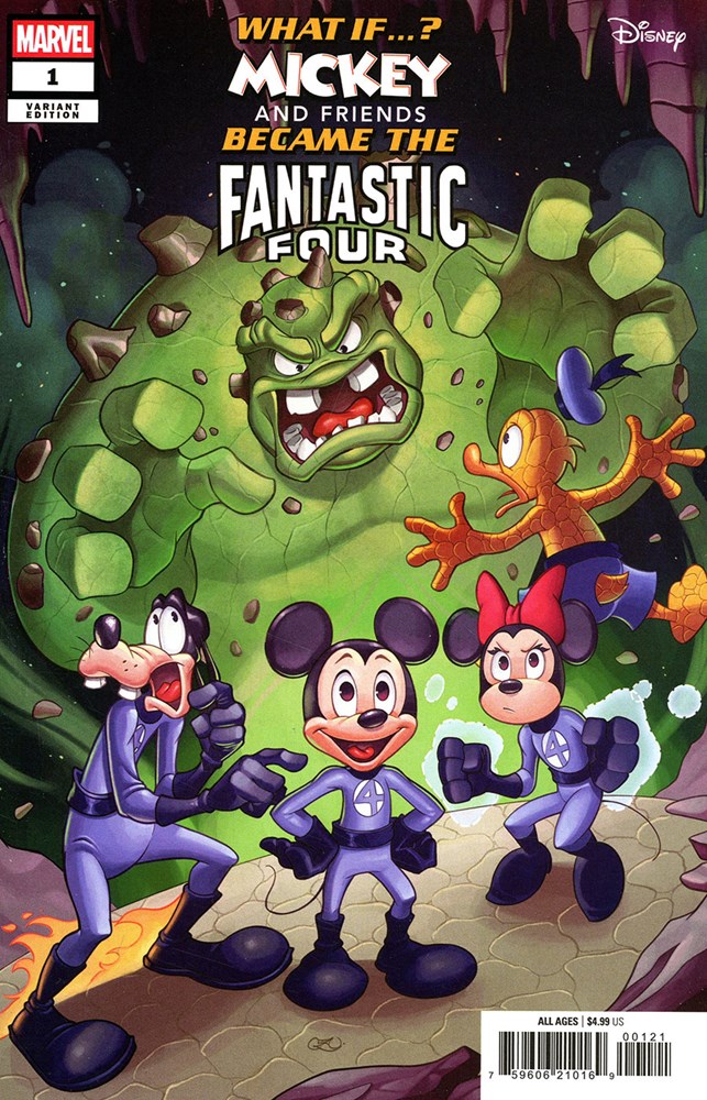 Marvel & Disney: What If...? Mickey Friends Became The Fantastic Four #1B