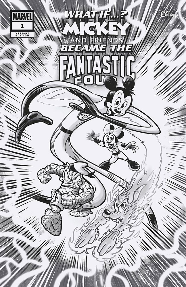 Marvel & Disney: What If...? Mickey Friends Became The Fantastic Four #1-RI-B