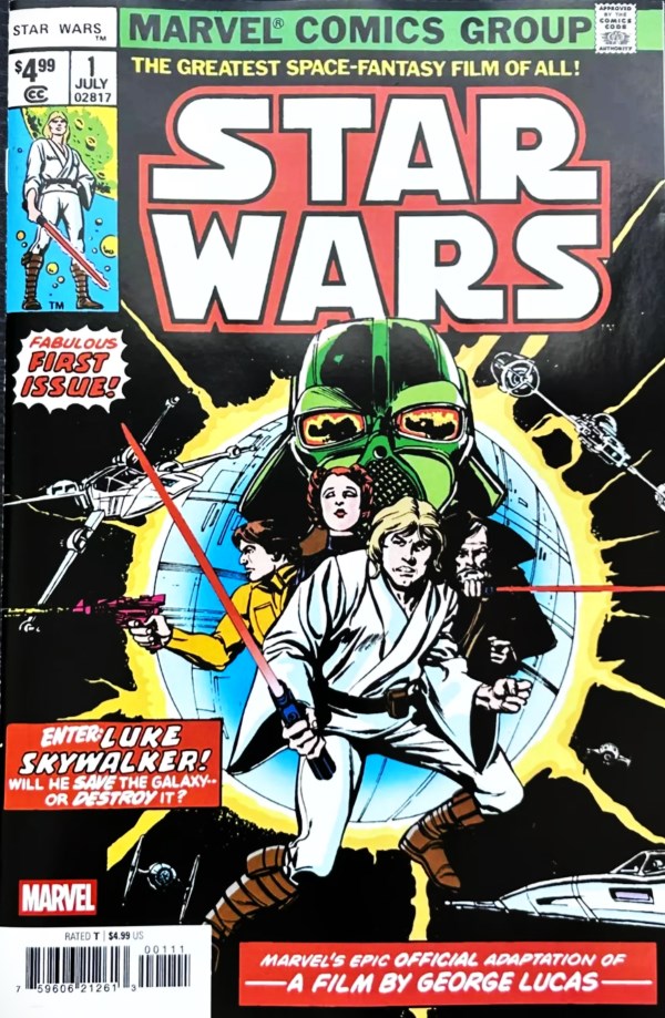 STAR WARS 1977 FACSIMILE #1