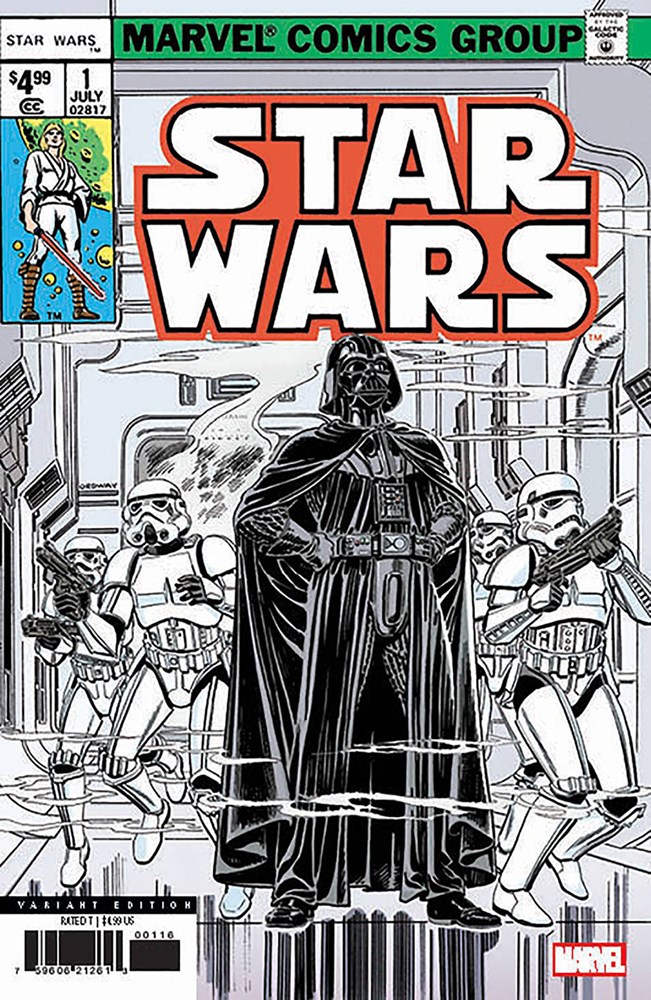 STAR WARS 1977 FACSIMILE #1-RI