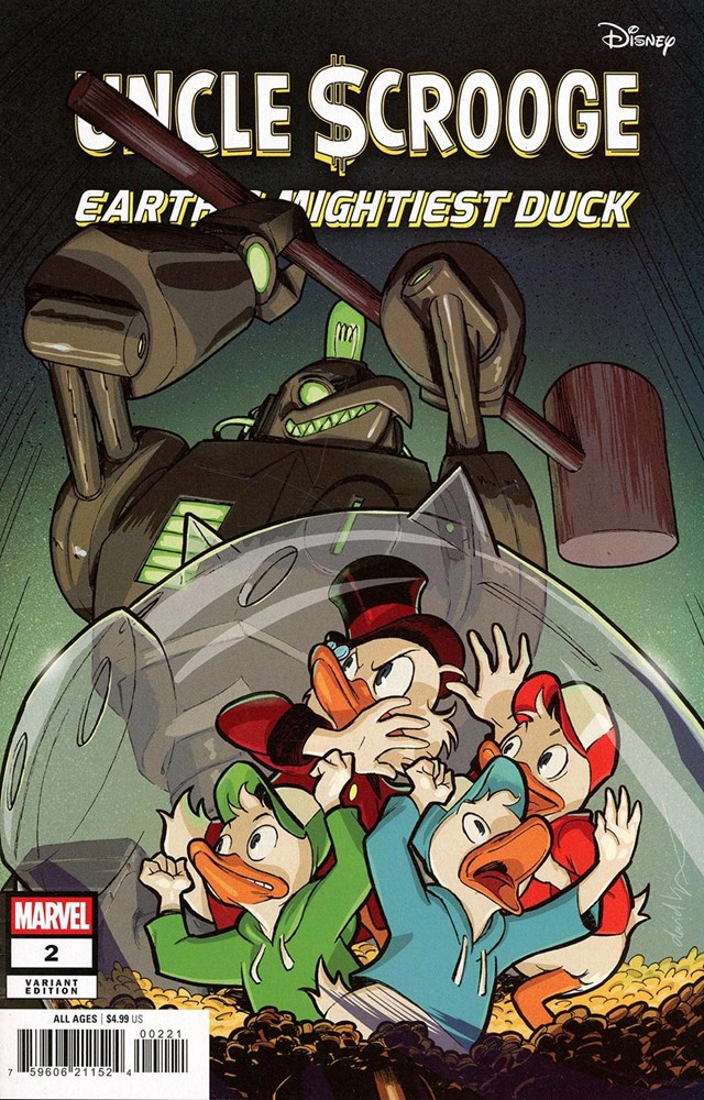 Uncle Scrooge: Earth's Mightiest Duck #2B