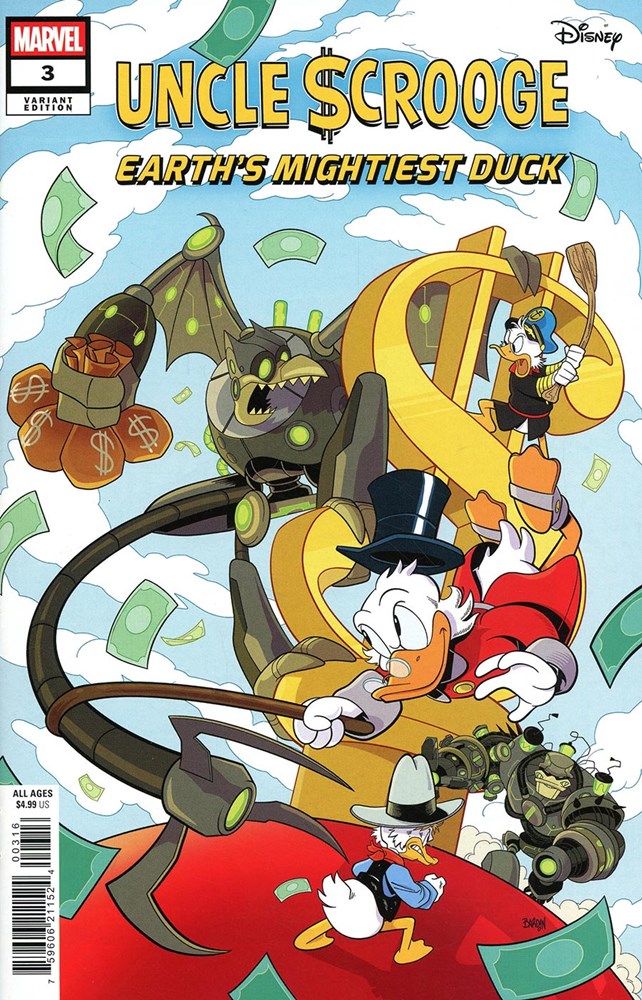 Uncle Scrooge: Earth's Mightiest Duck #3-RI-C