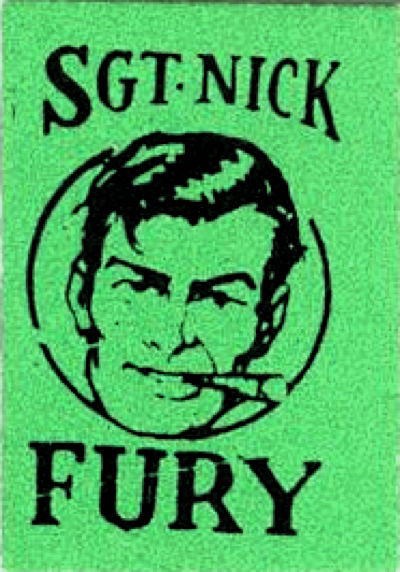 MARVEL MINI-BOOKS: SGT. NICK FURY #GREEN