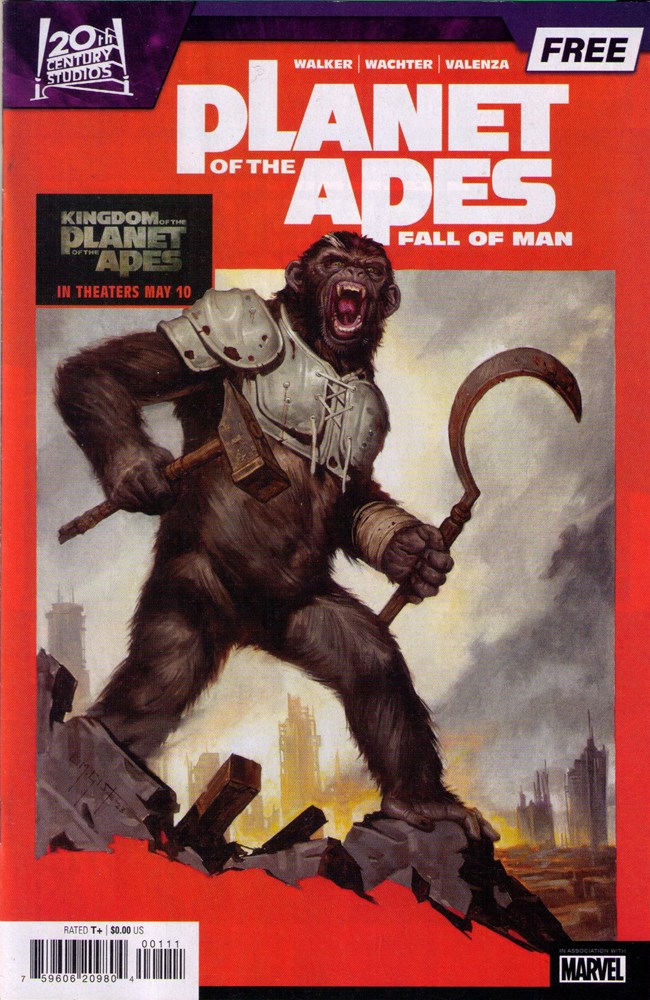 PLANET OF THE APES: FALL OF MAN SAMPLER #nn