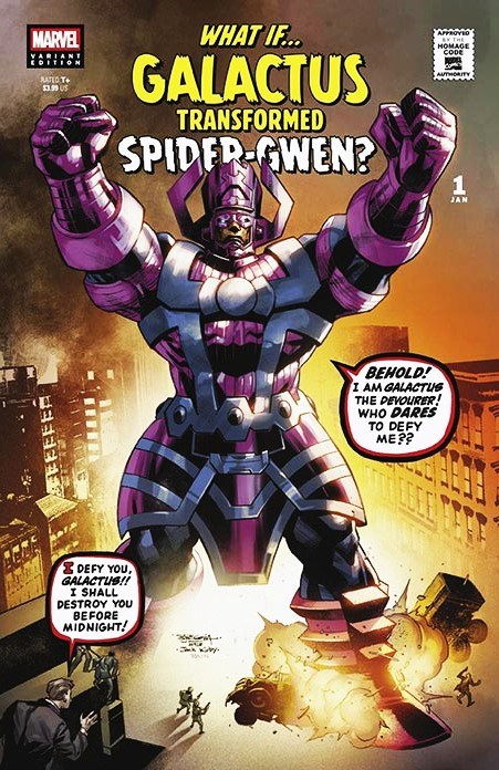 What If...? Galactus: Galactus Transformed Spider-Gwen? #1B
