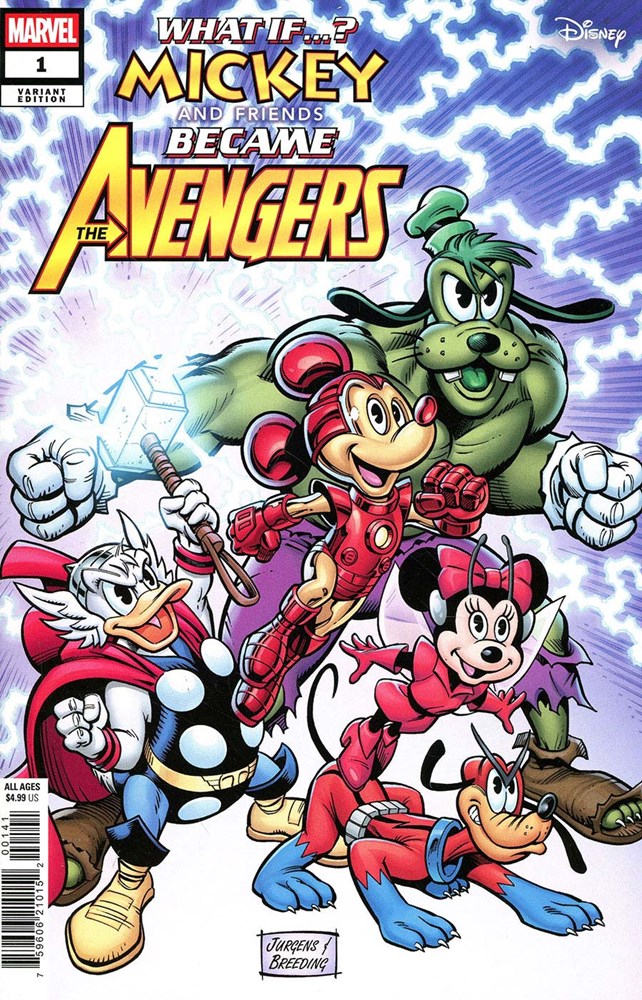 MARVEL & DISNEY: WHAT IF...? MICKEY & FRIENDS BECAME THE AVENGERS #1D
