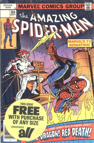 THE AMAZING SPIDER-MAN #184-ALL