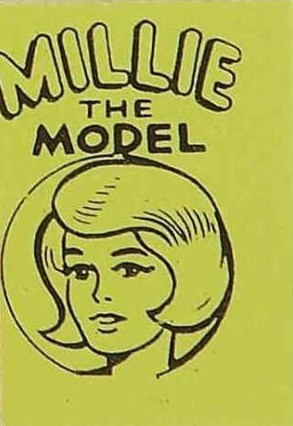 MARVEL MINI-BOOKS: MILLIE THE MODEL #LIME GREEN