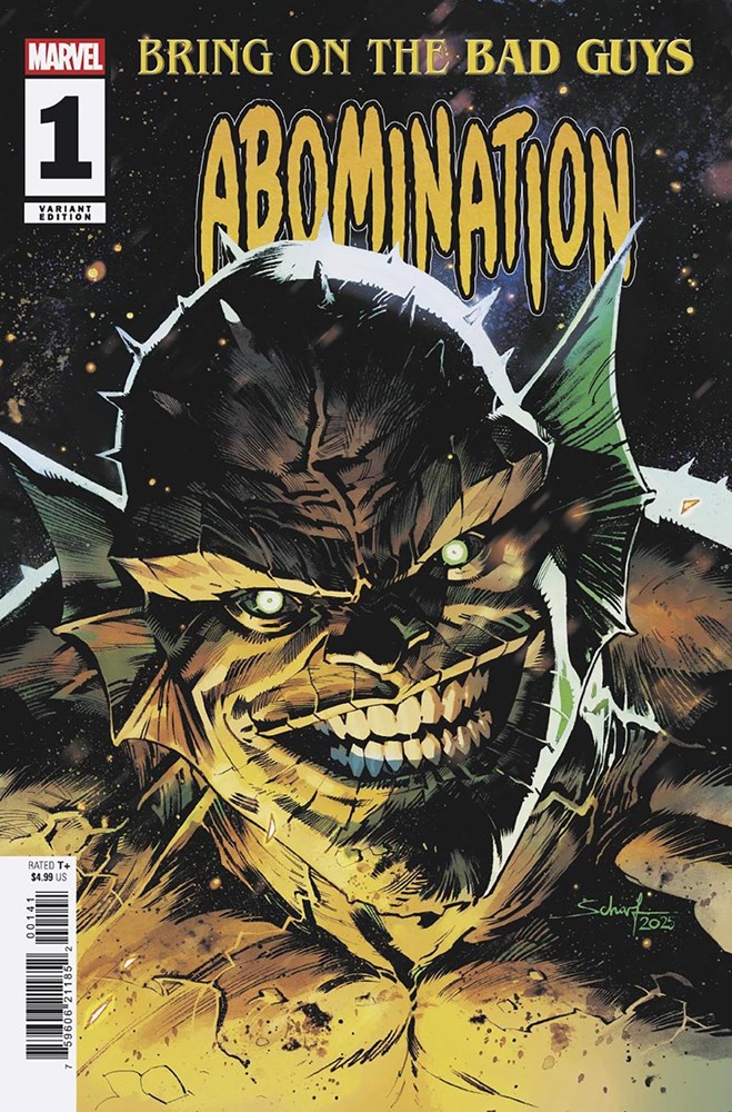 Bring On The Bad Guys: Abomination #1D