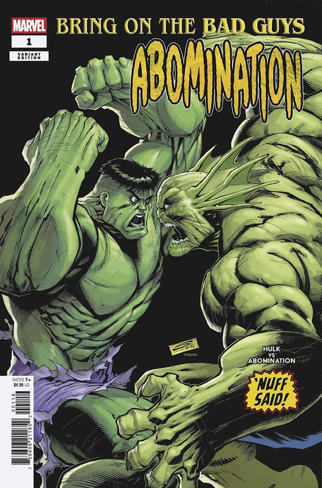 Bring On The Bad Guys: Abomination #1-RI
