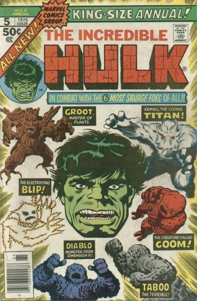 THE INCREDIBLE HULK ANNUAL #5